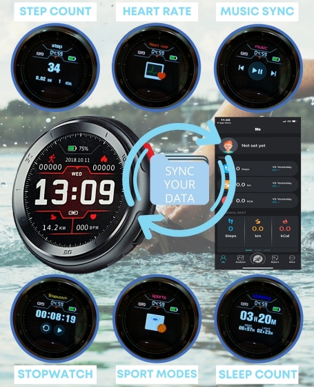 Basic<br/> Sports Smart Watch