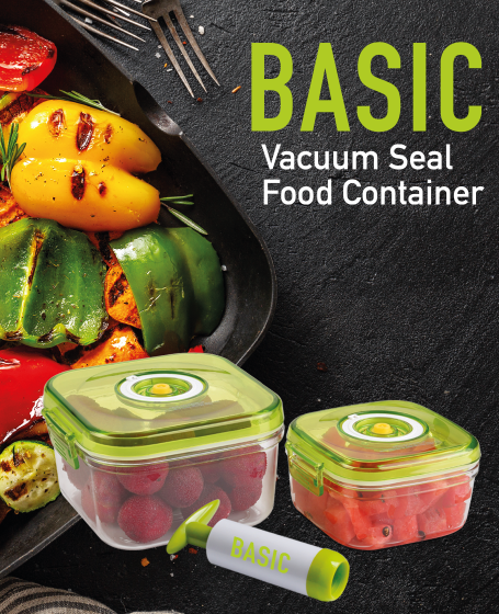 Basic<br/> Vacuum Seal Food Container