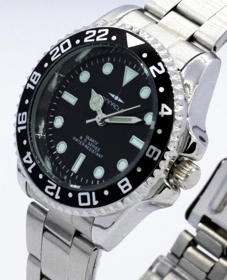 Pinnacle<br/>RO Series Watch<b> Ladies <br/>Black 33mm</b>