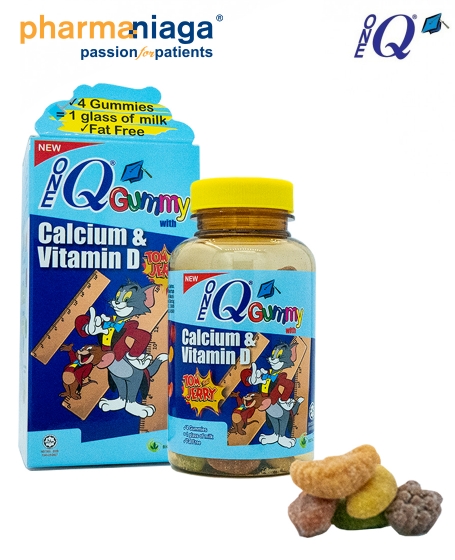 One Q <br/>Gummy <br/><b>Calcium & Vitamin D (08/2022)</b>