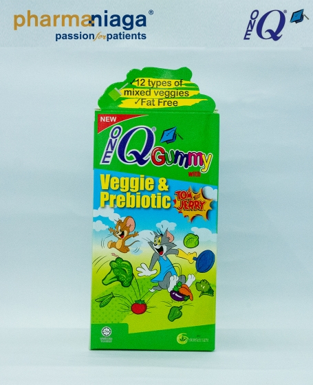 One Q <br/>Gummy <br/><b>Veggie & Prebiotic (09/2022)</b>