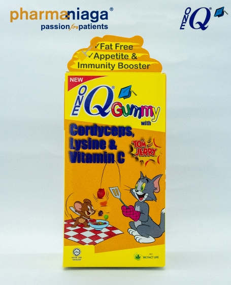 One Q <br/>Gummy <br/><b>Cordyceps, Lysine & Vitamin C (11/2023)</b>