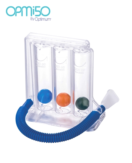 OPMi50 <br/>Spirometer<br/>3-Ball Respiratory Exerciser