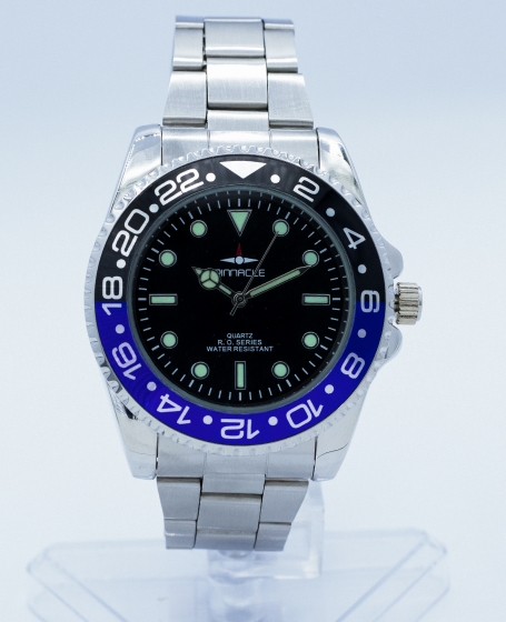 Pinnacle <br/>RO Series Watch <b>Men </b><br/><b>Blue & Black 43.5mm</b>