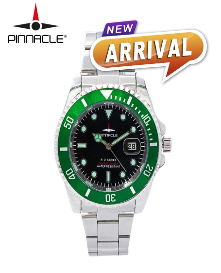 Pinnacle <br/>RO Series Watch with Calendar Limited Edition Ladies <br/> <b>Green 36mm</b>